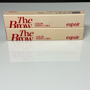 Espoir Set of Two The Brow Color Fixing- #2 & #3 Color Changing Brow Tint , New